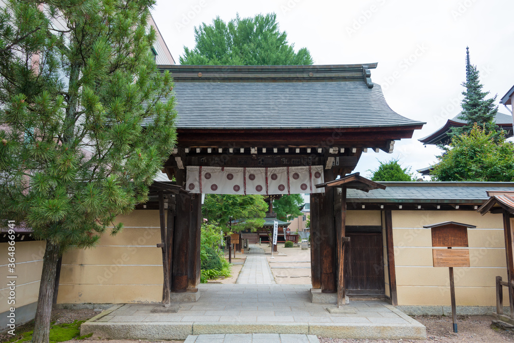 Hida Kokubun-ji Temple. a famous historic site in Takayama, Gifu, Japan. Hida Kokubun-ji Temple. a famous historic site in Takayama, Gifu, Japan.