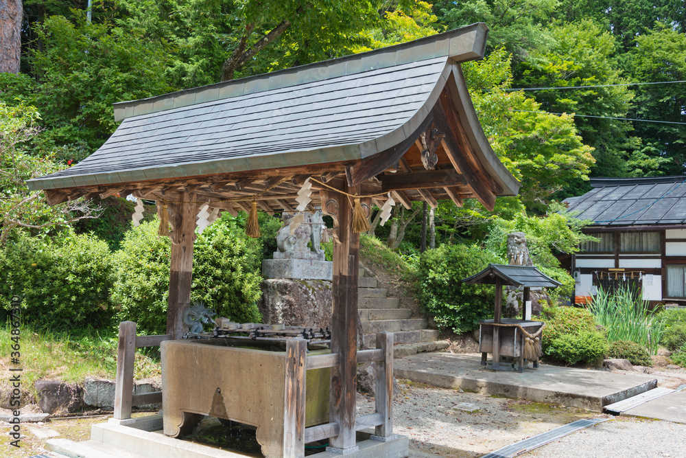 Hida Tosho-gu Shrine. a famous historic site in Takayama, Gifu, Japan.