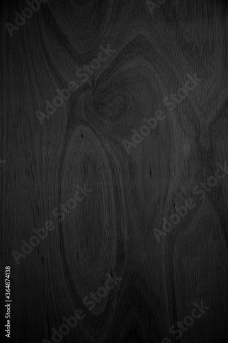 Close-up corner of wood grain Beautiful natural black abstract background Blank for design and require a black wood grain backdrop photo