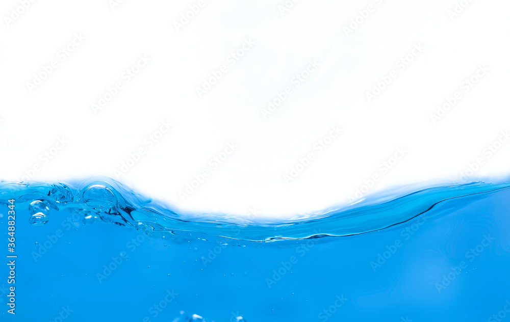 Splashing water bubbles, waves and drops isolated white background. Splashing water bubbles, waves and drops isolated white background.