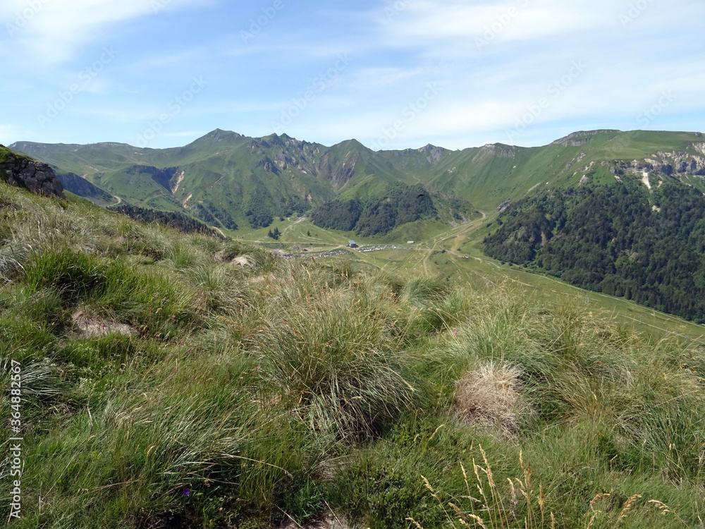 Naklejka premium Massif d'Auvergne