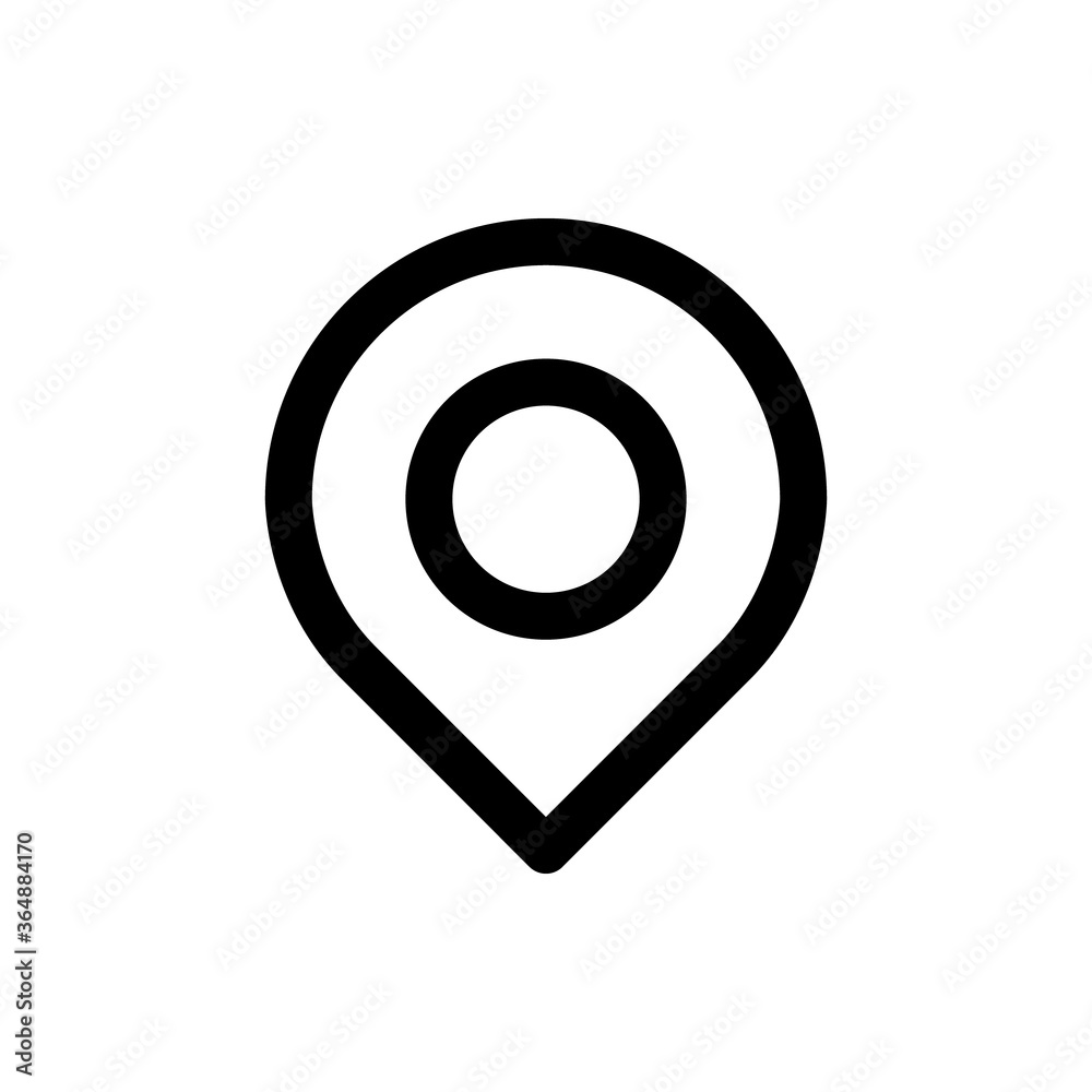 Location icon. Pin point icon. Vector. Location icon. Pin point icon. Vector.