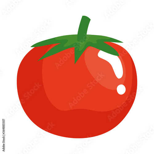 tomato design, Vegetable organic food healthy fresh natural and market theme Vector illustration