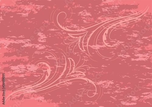 floral grunge background