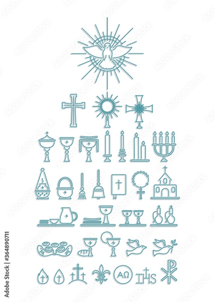 catholic religion icons