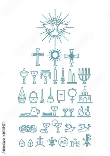 catholic religion icons