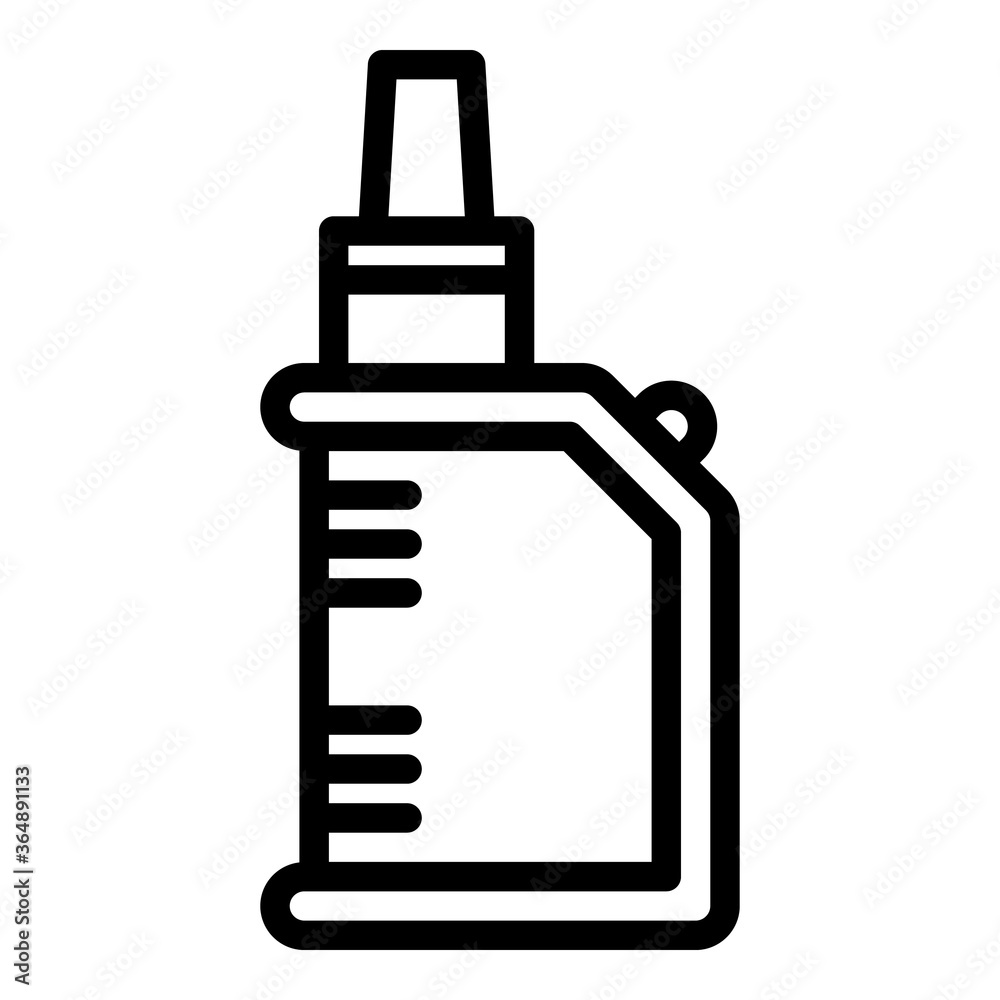 Modern vape icon. Outline modern vape vector icon for web design isolated on white background Modern vape icon. Outline modern vape vector icon for web design isolated on white background