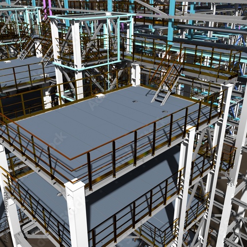 Presentation of the BIM model for the construction customer and contractor. Development of project drawings based on the BIM model. 3D rendering.