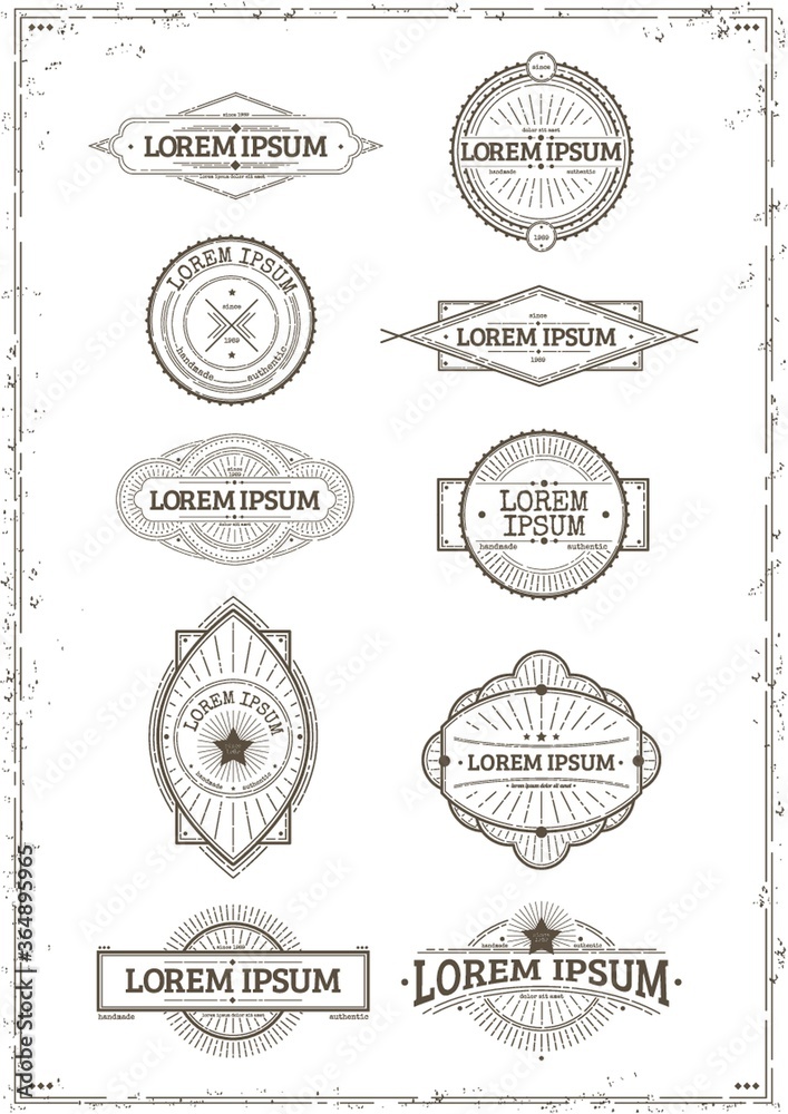 collection of labels collection of labels