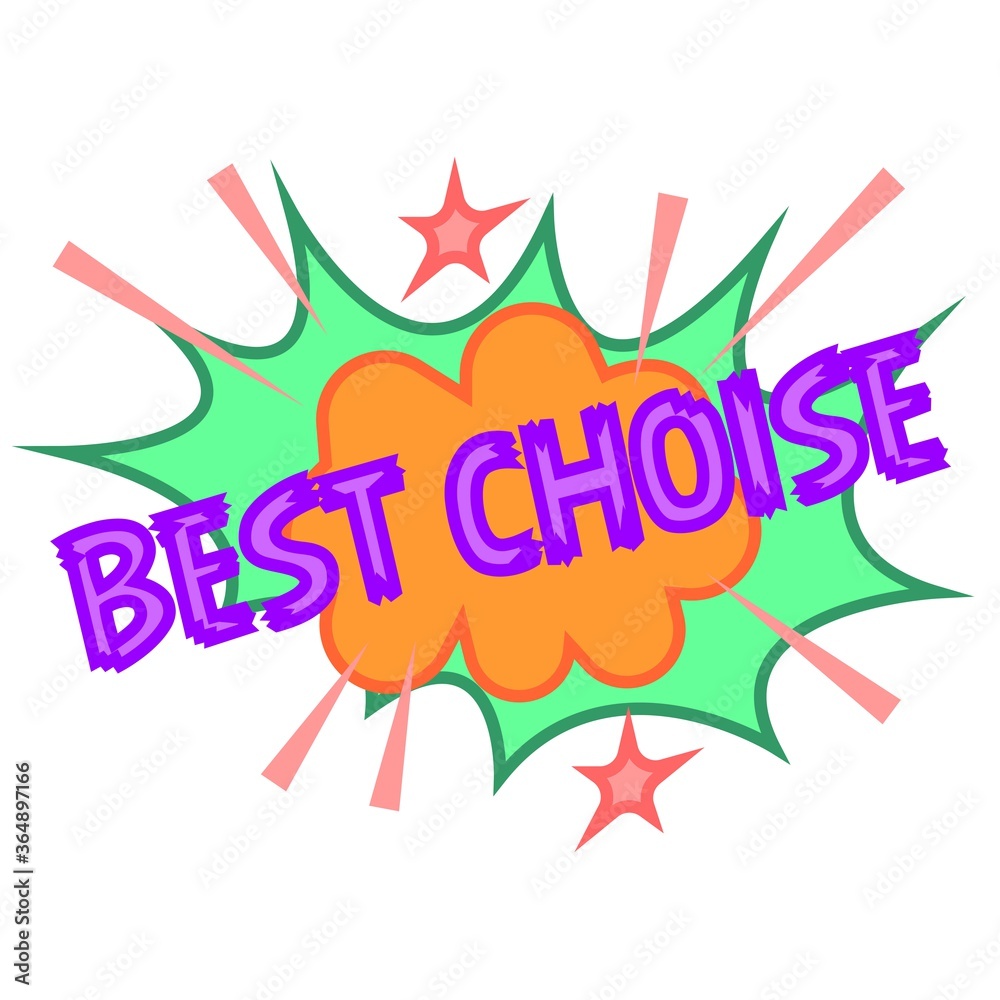 Best choice icon vector illustration Best choice icon vector illustration