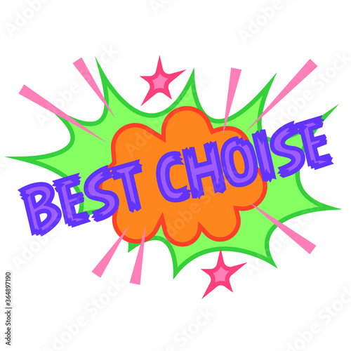 Best choice icon vector illustration