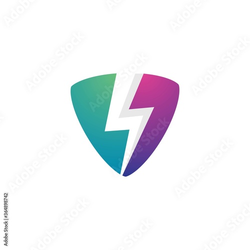Power secure logo template vector icon Free Download Power secure logo template vector icon - GFXLoad