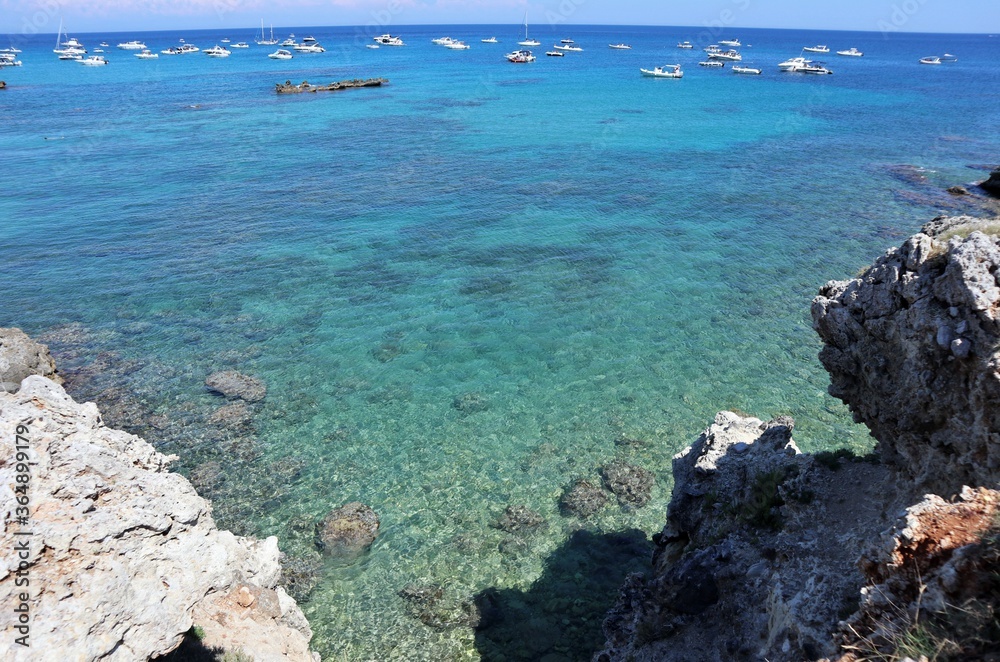 Otranto - Panorama di Baia dell'Orte dalla scogliera