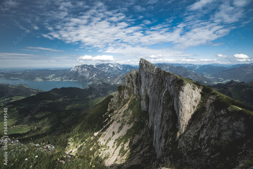 high mountain landscape