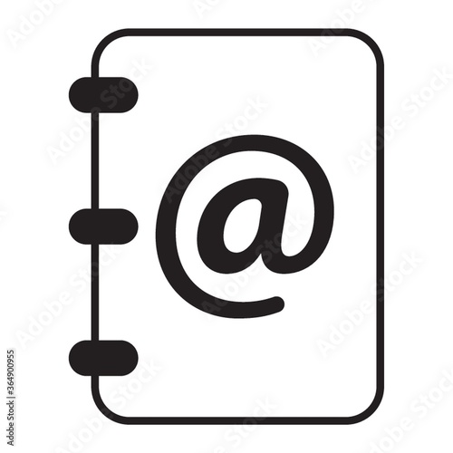 book with email address