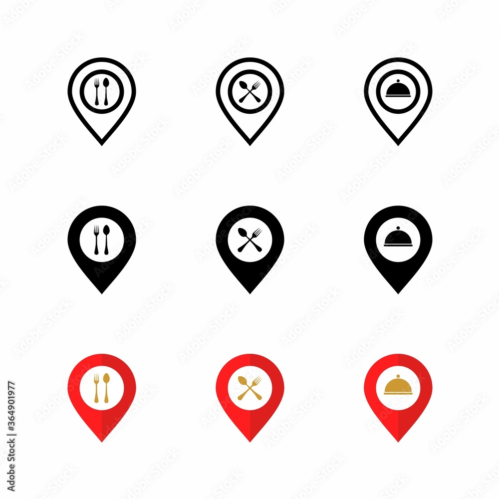 Restaurant Pin Icon : Travel Theme, Food and Drink Theme, Transportation Theme, Infographics and Other Graphic Related Assets. Restaurant Pin Icon : Travel Theme, Food and Drink Theme, Transportation Theme, Infographics and Other Graphic Related Assets.