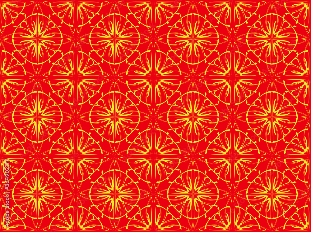 Seamless pattern design with floral background elements, beautiful ornaments, black, white, orange, pink, red, green, yellow, blue, gray, purple, brown Seamless pattern design with floral background elements, beautiful ornaments, black, white, orange, pink, red, green, yellow, blue, gray, purple, brown
