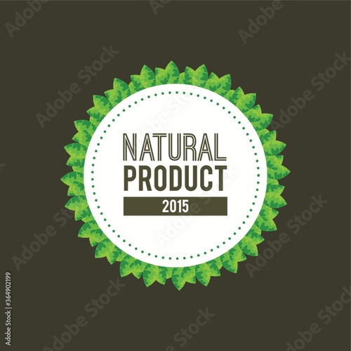 natural product label