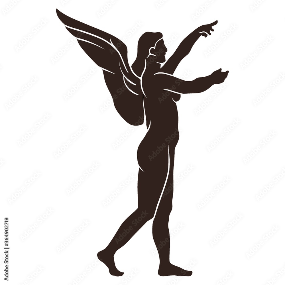 angel silhouette angel silhouette