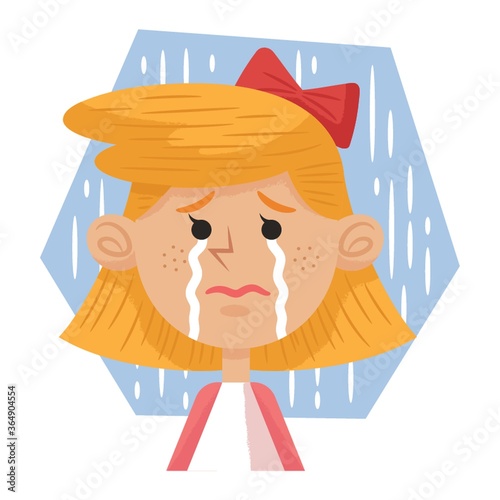 girl crying