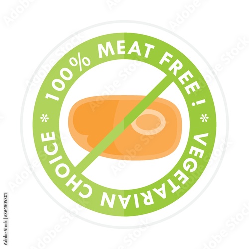 meat free label