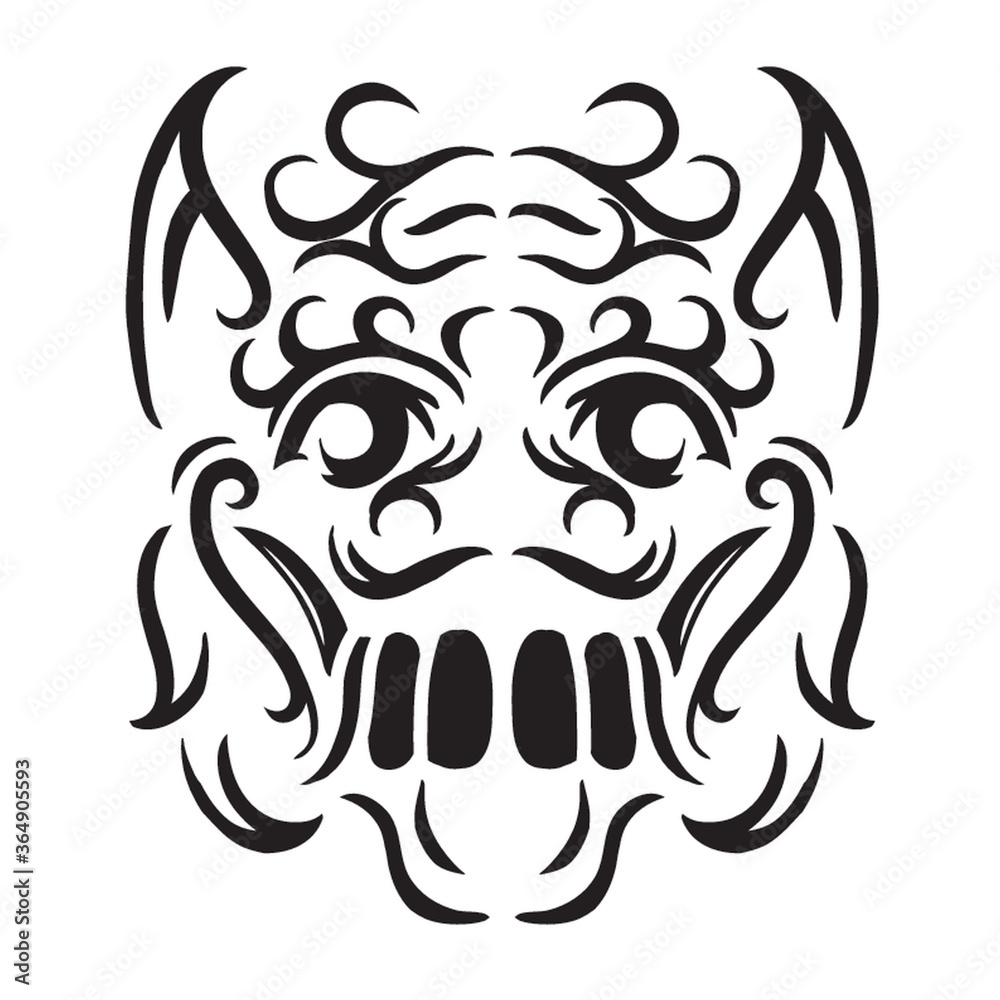 Obraz premium tattoo design