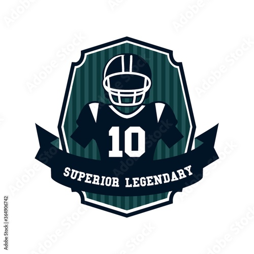 superior legendary label design