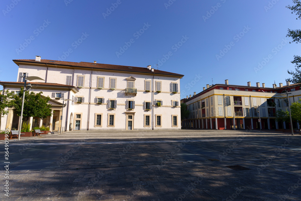 Gorgonzola, Milan: historic Palazzo Pirola