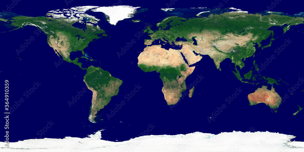 World texture. Satellite image of the Earth. High resolution texture of