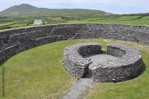 Cahergall Stone Fort in Ireland photo