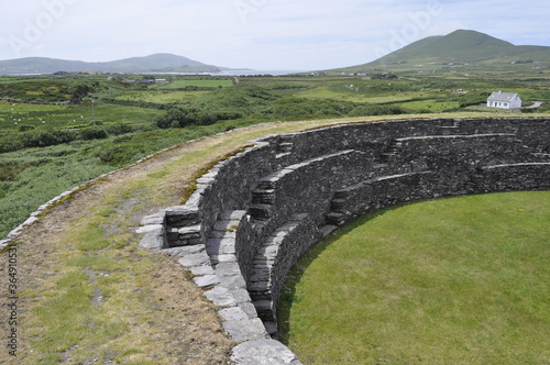 Cahergall Stone Fort in Ireland photo