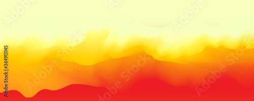 Abstract Pastel orange gradient background Ecology concept for your graphic design, © HNKz