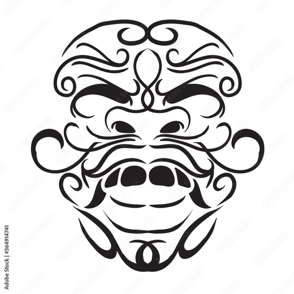 Obraz premium tattoo design