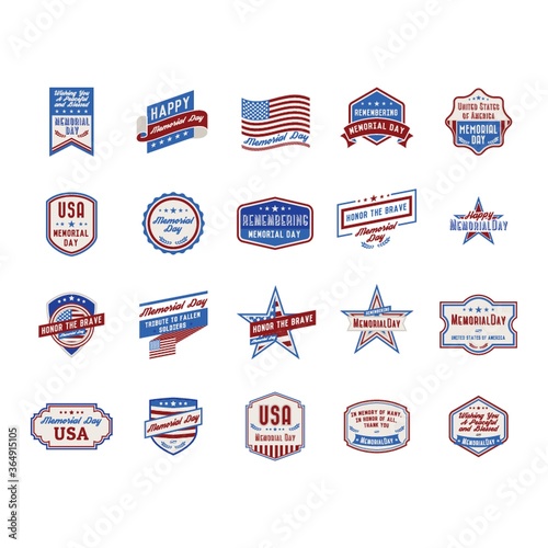 memorial day labels