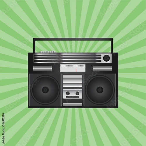 retro tape recorder