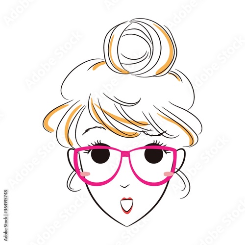 girl smiling