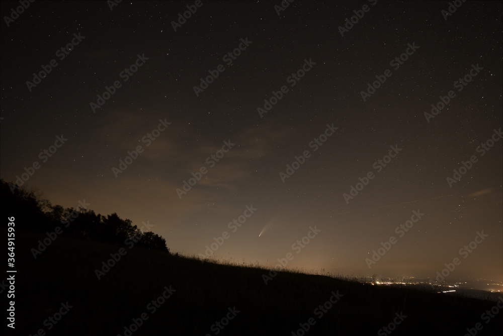 Komet Neowise am Gmundnerberg