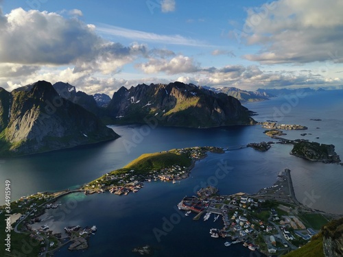 Reinebringen Lofoten Hiking Trial Reine Scenic Spectacular View Northern Norway