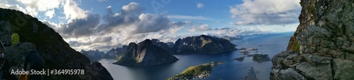 Reinebringen Lofoten Hiking Trial Reine Scenic Spectacular View Northern Norway © Vibecke