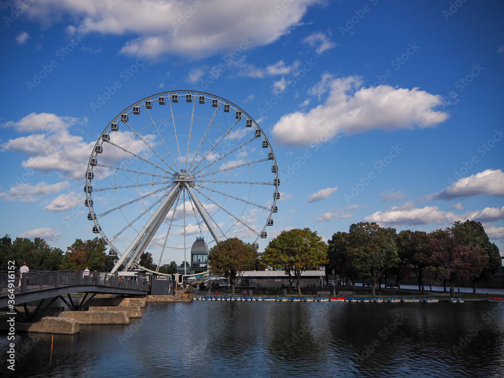 ferris wheel in the park