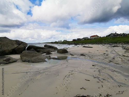 Lofoten Ramberg Beach Flakstad Scenic Northern Norway