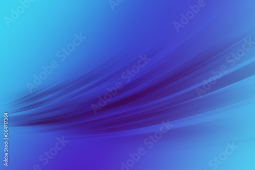 Abstract blue purple blurred paintbrush motion design