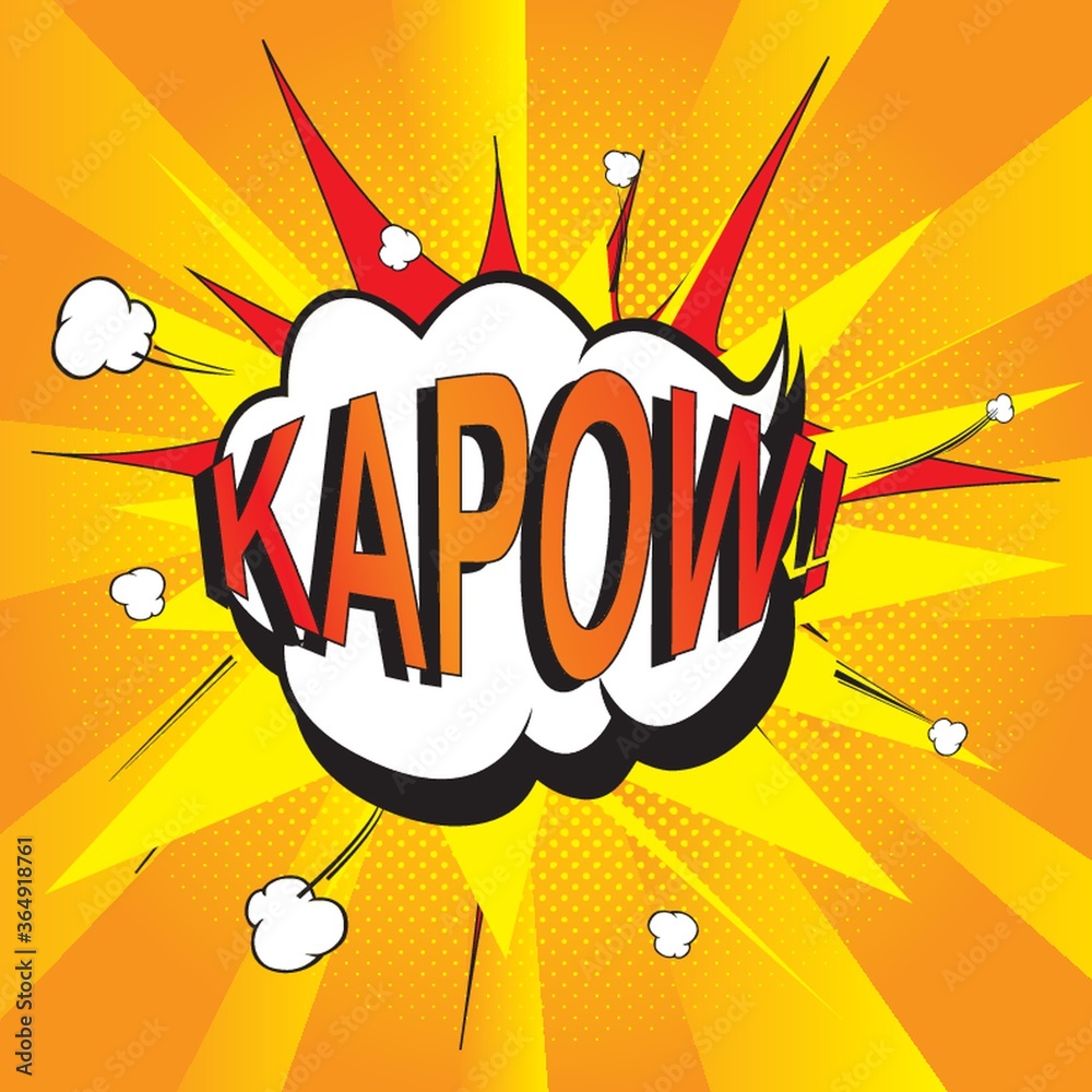 pop art kapow