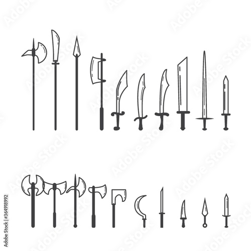 set of swords