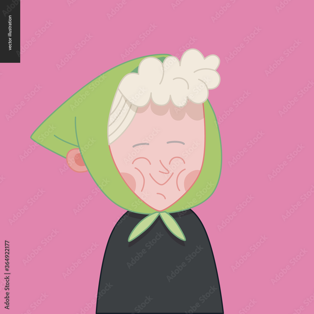 Obraz premium Bright characters portraits