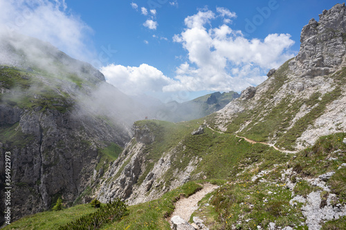 high mountain landscape