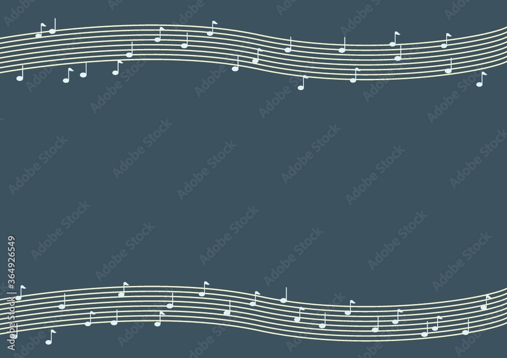 music notes and chords background Stock Vector | Adobe Stock