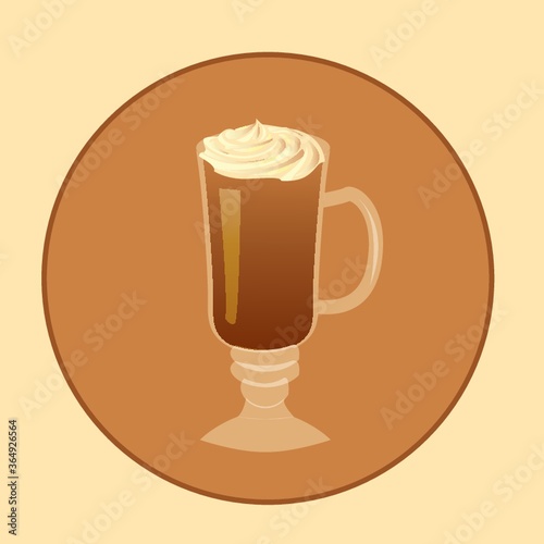 hot chocolate with whipped cream