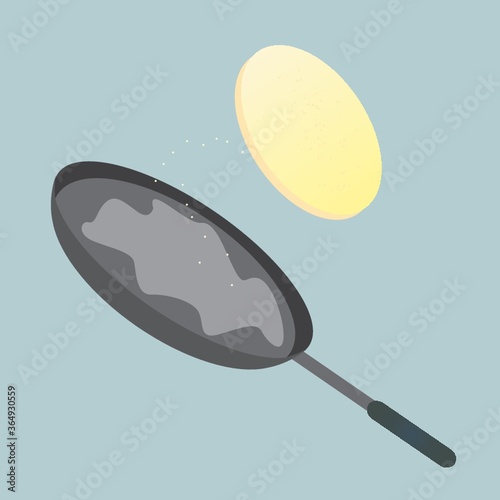 flipped pancake