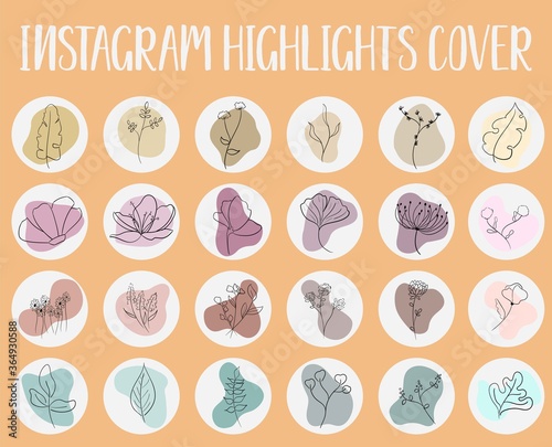 Instagram Highlight cover aesthetic artistic